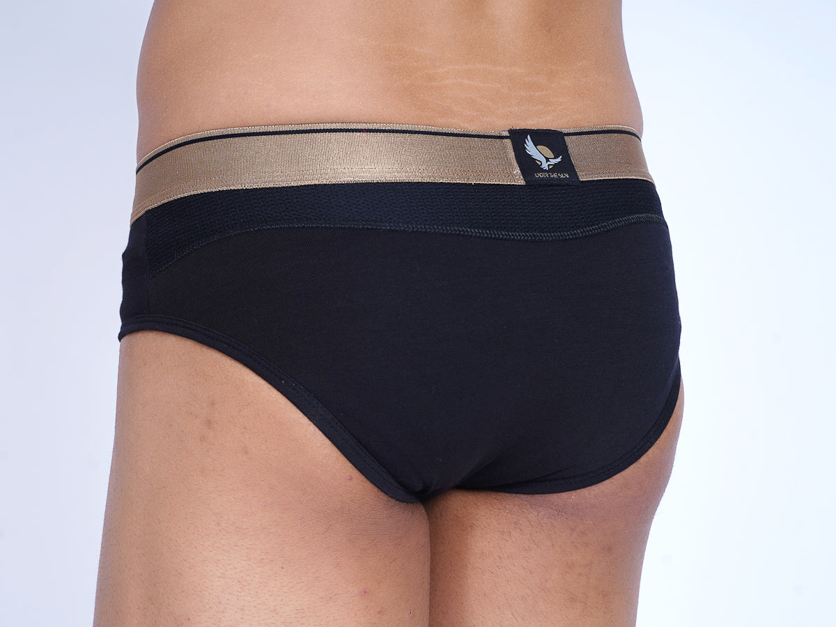Noir Gold Briefs