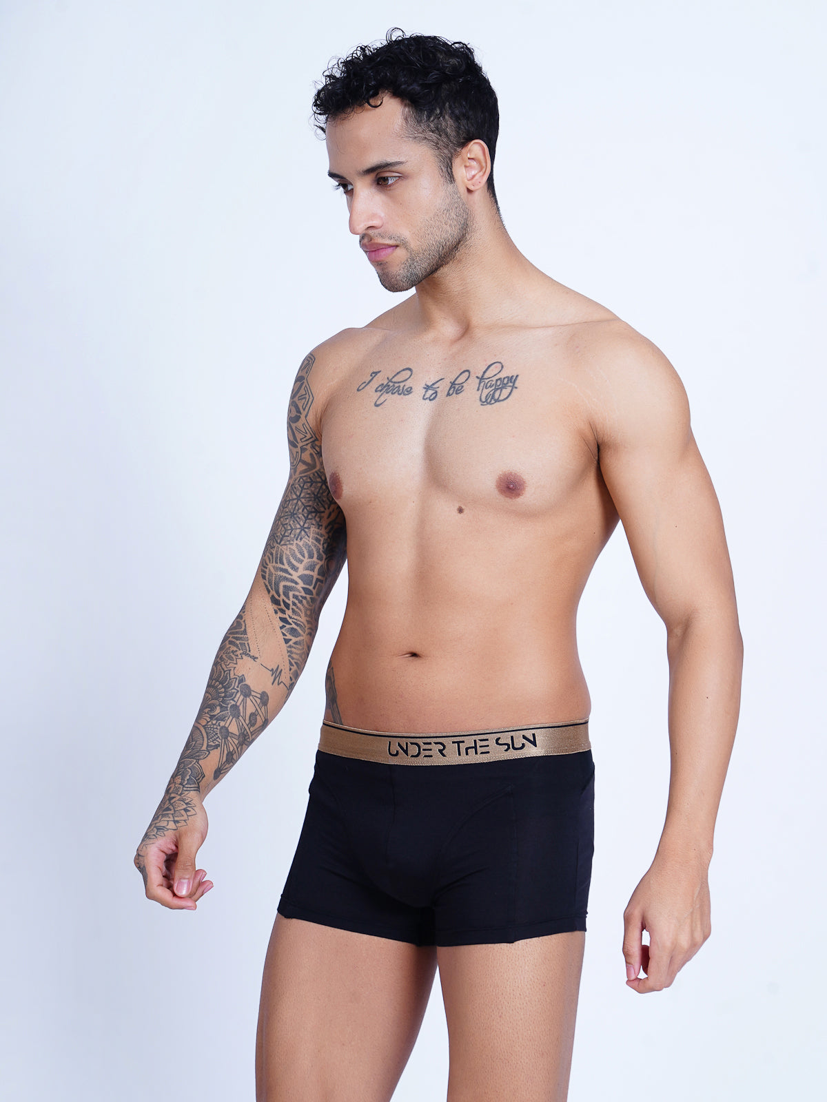 Noir Gold Trunks
