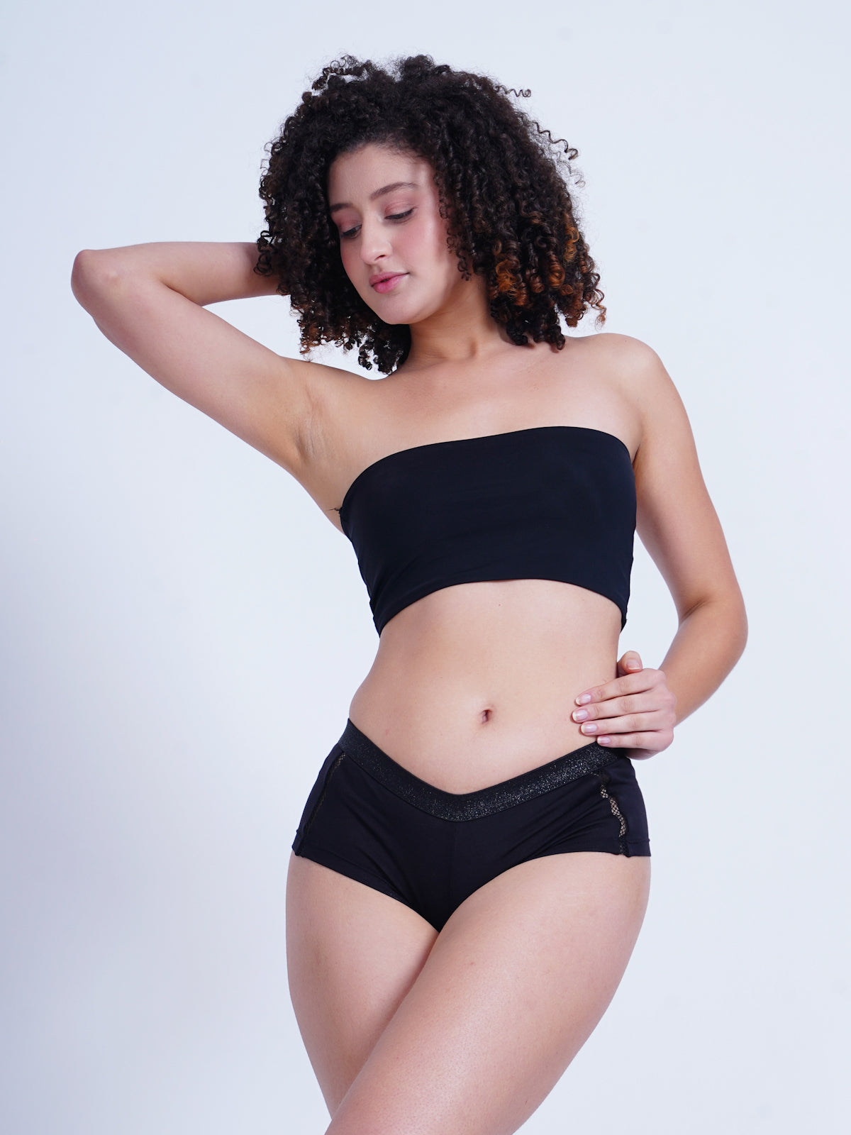 Vanta Black Booty Short