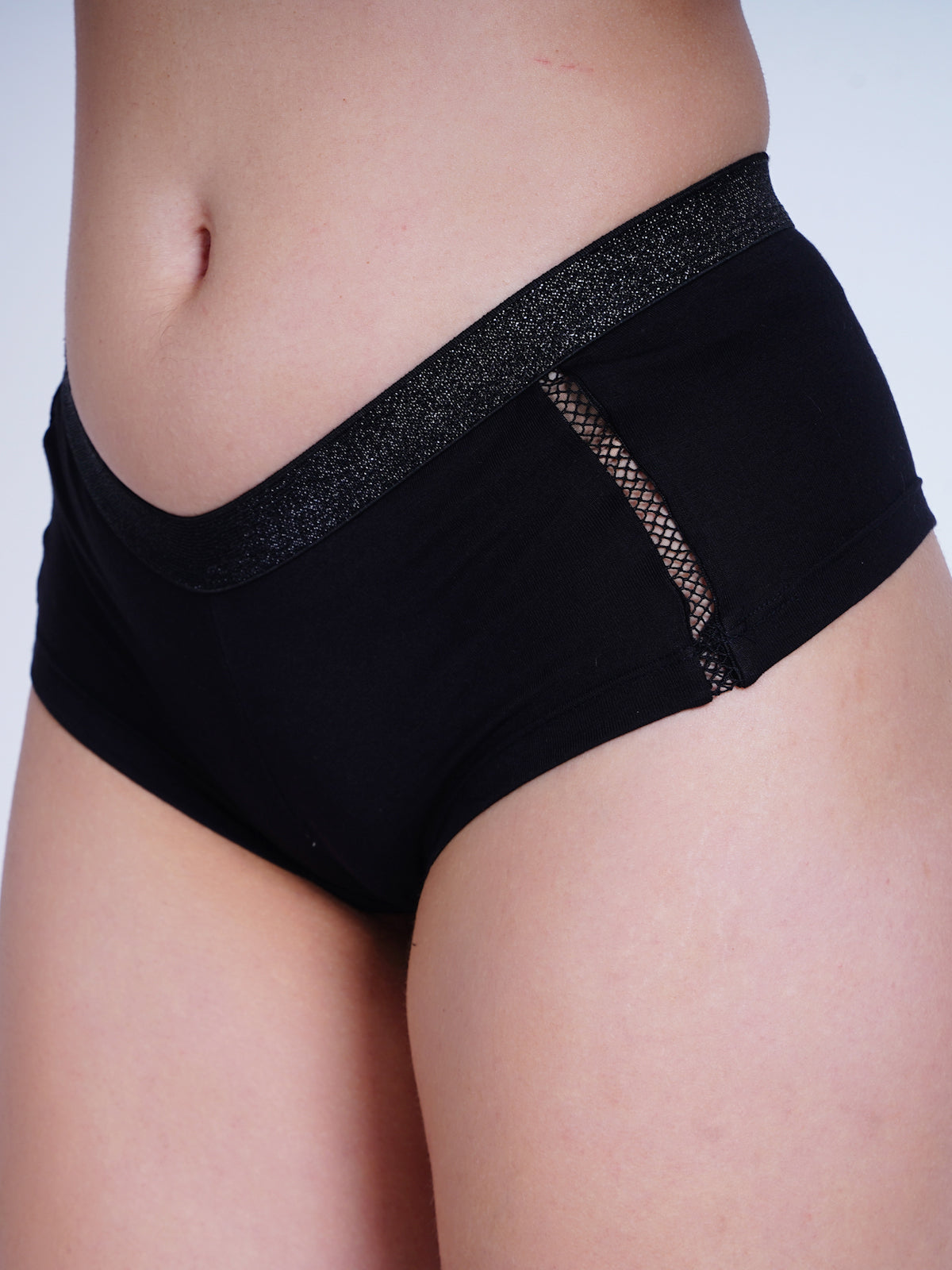 Vanta Black Booty Short