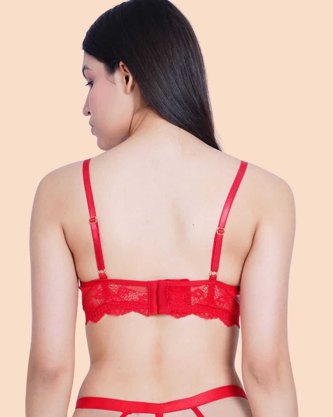 Passion Faux Leather Bra