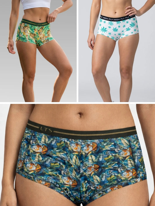 Pack of 3 | Gir Regalia, Wild Gaze & Euphoria Hipsters