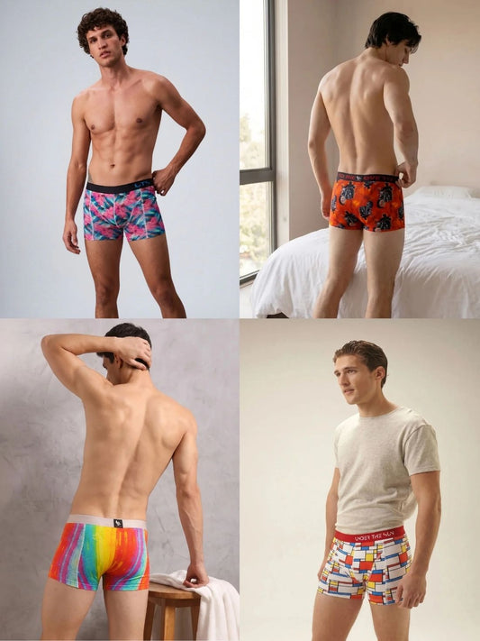 Pack of 4 | Rebel, Spectrum, Matrix & Freedom Trunks