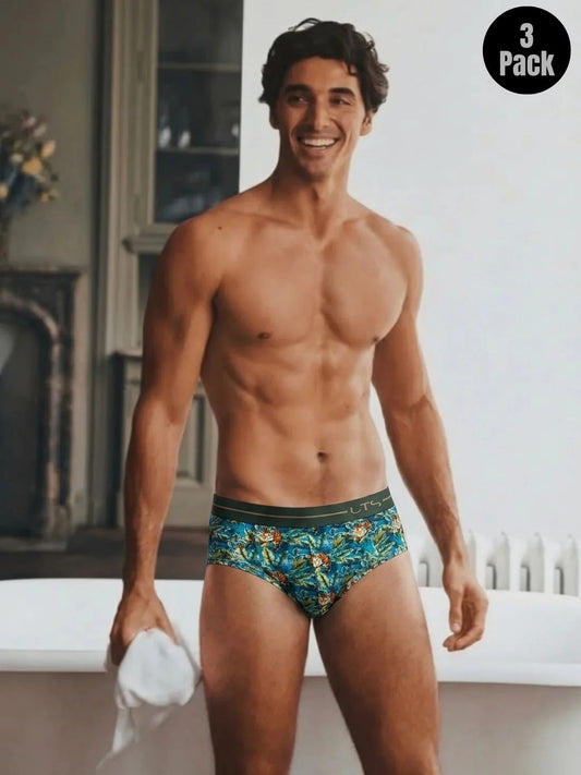 Wild Roar Briefs | Pack of 3