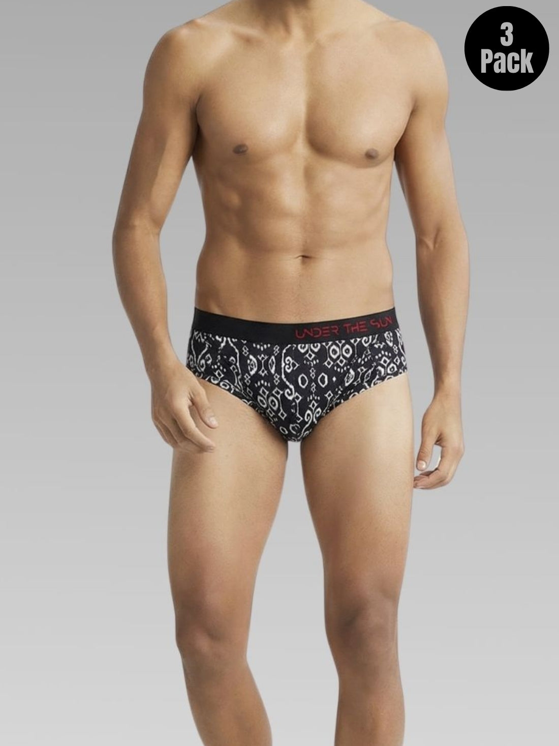 Rhythm Ikat Briefs | Pack of 3