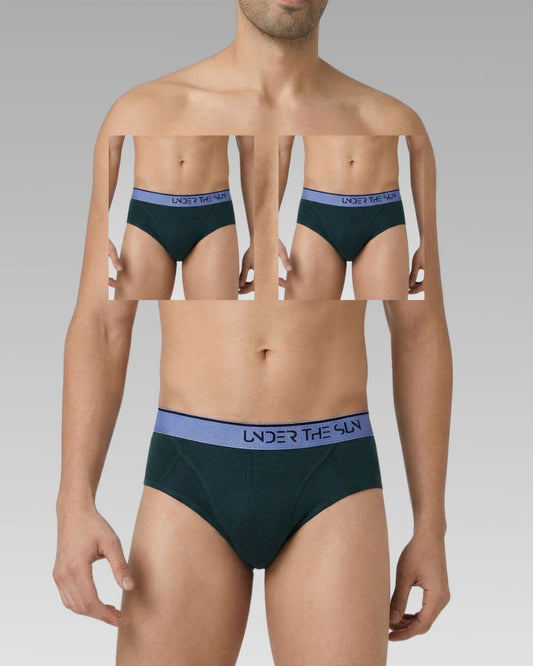 Olive Briefs | Pack of 2