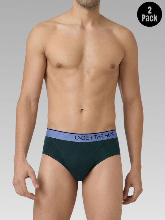 Olive Briefs | Pack of 2