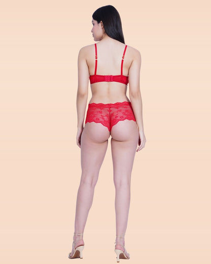 Inferno Lace Booty Short