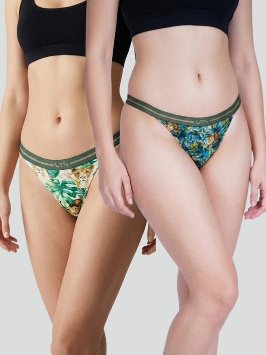 Pack of 2 | Gir Regalia & Wild Gaze Brazilian Cheekies