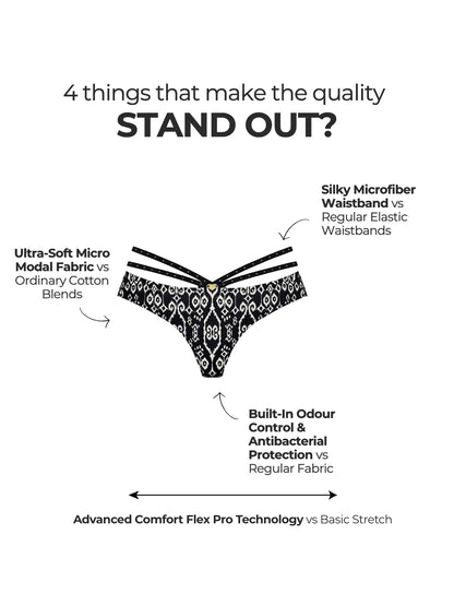 Ikat Allure Thong
