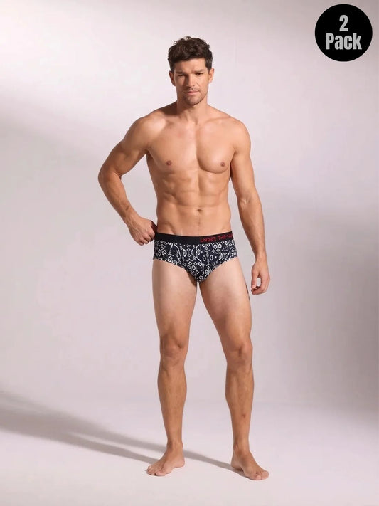 Rhythm Ikat Briefs | Pack of 2