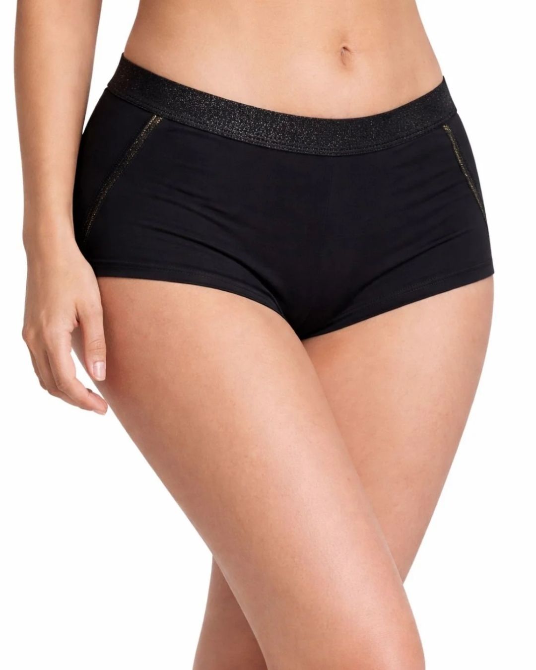 Vanta Black Booty Short
