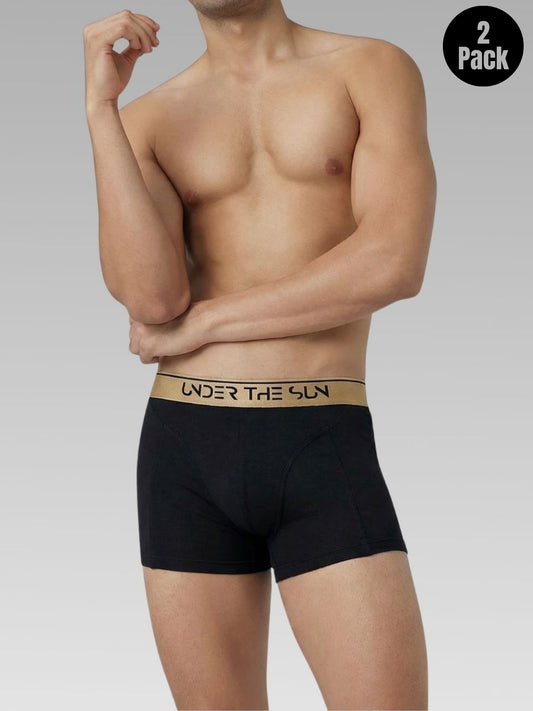 Noir Gold Trunks | Pack of 2