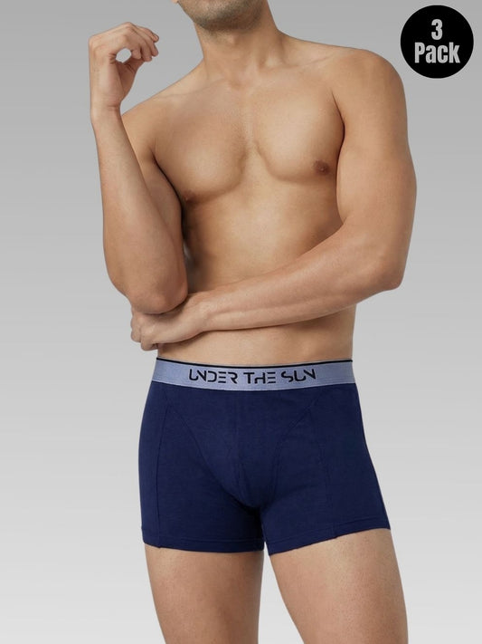 Cobalt Trunks | Pack of 3