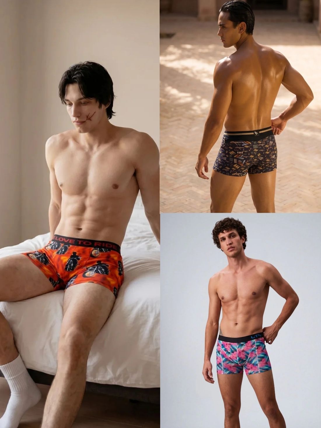 Pack of 3 | Firepower, Rebel & Spectrum Trunks