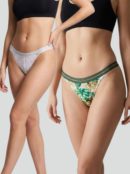 Pack of 2 | Gir Regalia & Angelica Brazilian Cheekies