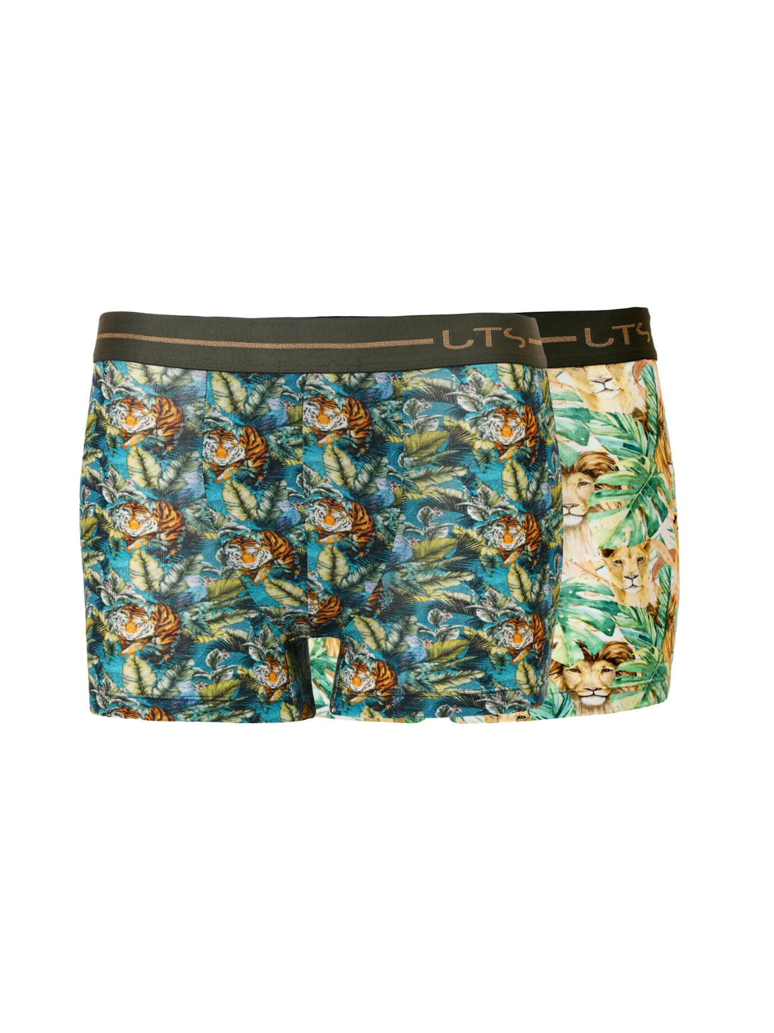 Wild Tropics Trunks (Combo of 2)