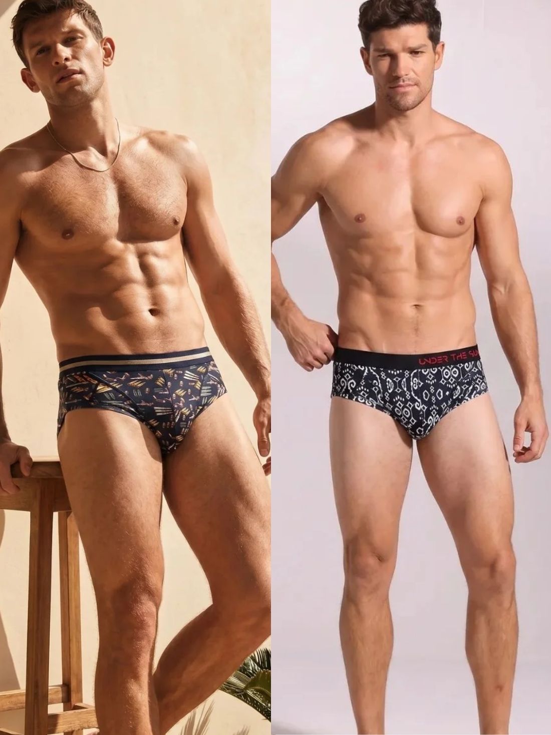 Pack of 2 | Rhythem Ikat & Firepower Briefs