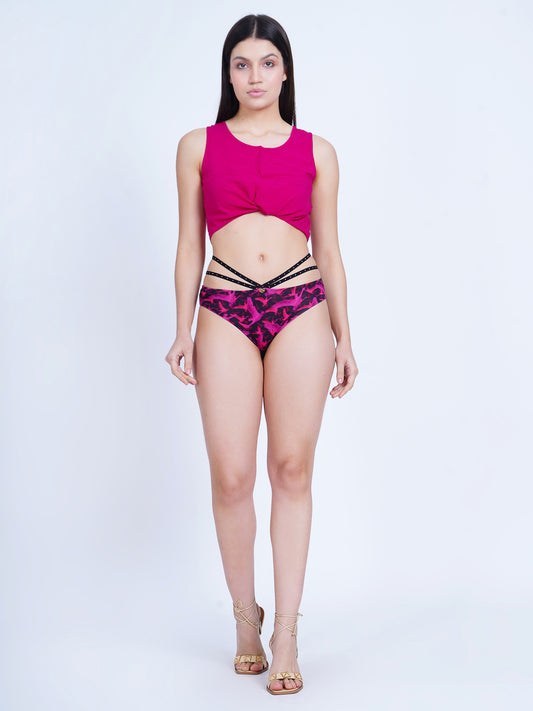 Flamingo Fantasy Brazilian Cheekies