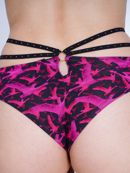 Flamingo Fantasy Brazilian Cheekies