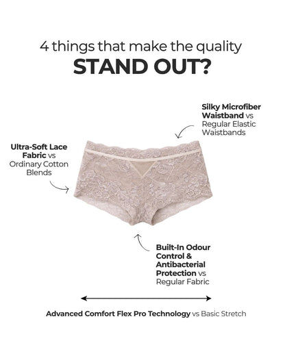 Nirvana Lace Booty Short