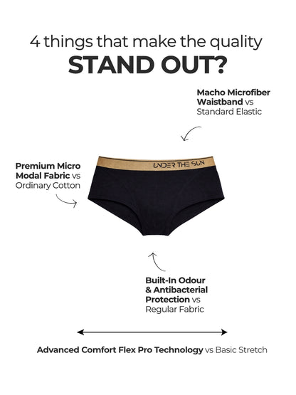 Noir Gold Briefs