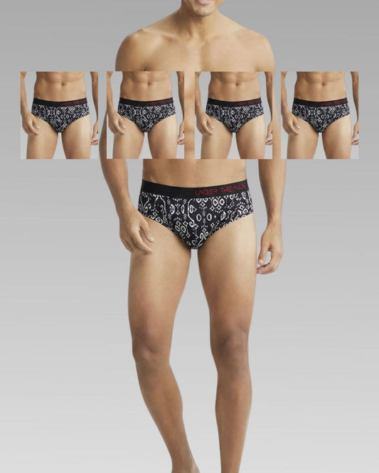 Rhythm Ikat Briefs | Pack of 4