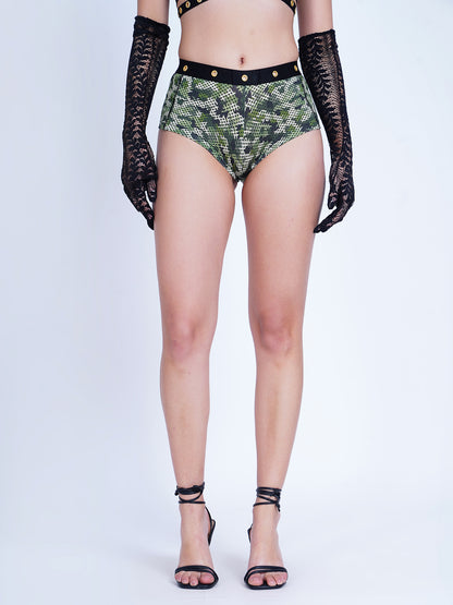 Noir Mystique Lace Gloves