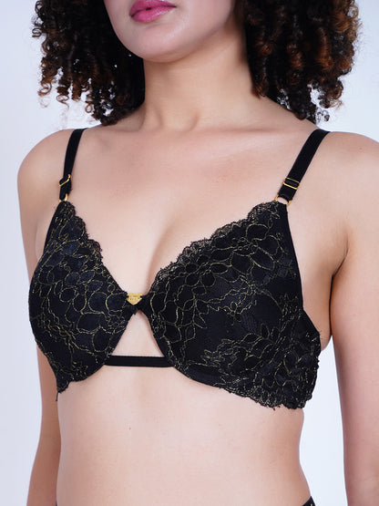 Noir Mystique Light Push Up Bra