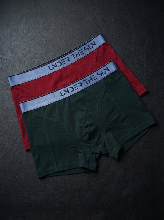 Pack of 2 | Mahogany & Olive Trunks