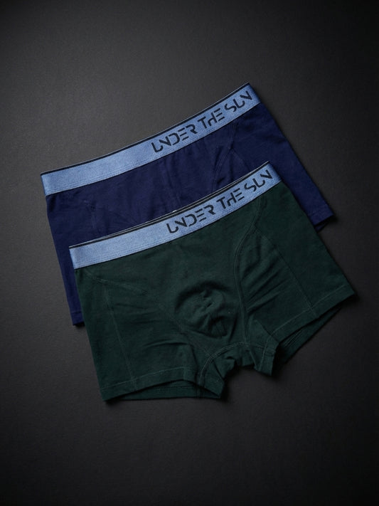 Pack of 2 | Olive & Cobalt Trunks