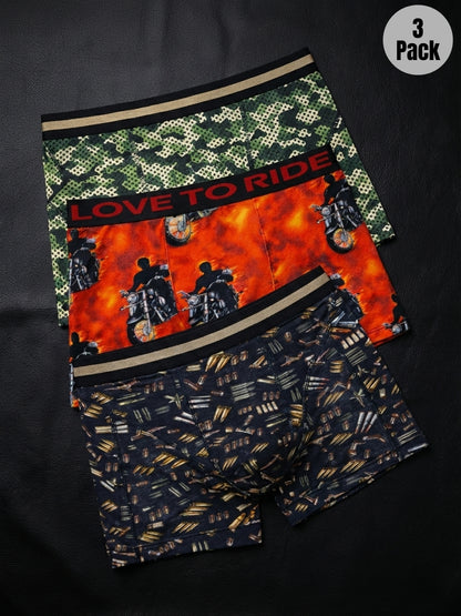 Pack of 3 | Predator, Rebel & Firepower Trunks