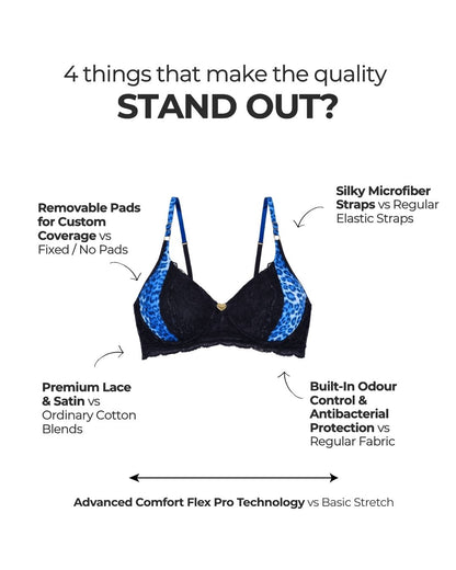 Valentina Padded Non Wired Bra