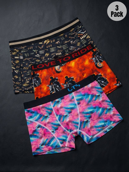 Pack of 3 | Firepower, Rebel & Spectrum Trunks