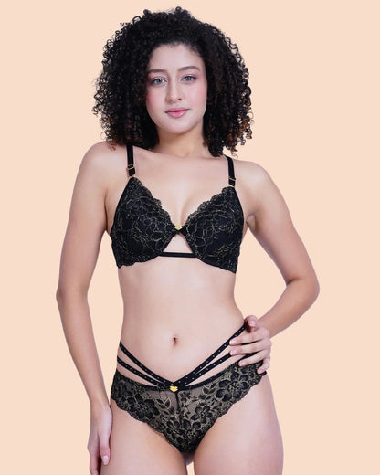 Noir Mystique Light Push Up Bra