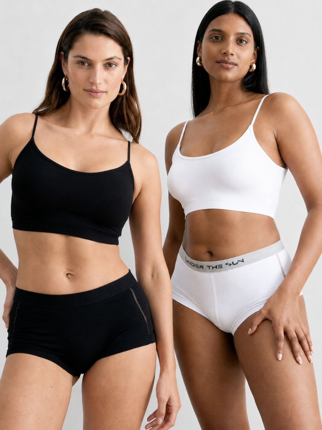 Pack of 2 | Mist & Vanta Black Hipsters