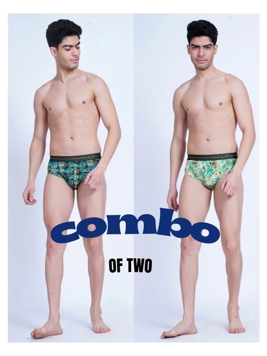 Wild Tropics Briefs (Combo of 2)
