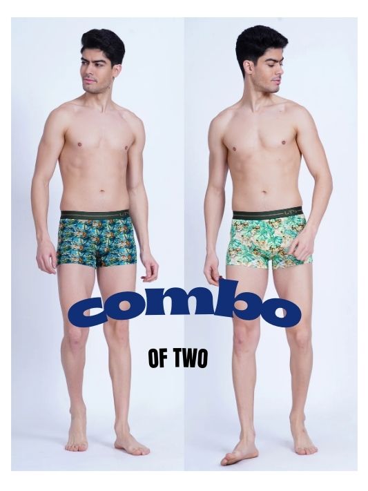 Wild Tropics Trunks (Combo of 2)