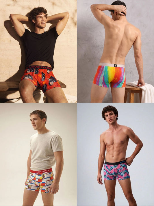 Pack of 4 | Matrix, Spectrum, Passion & Freedom Trunks